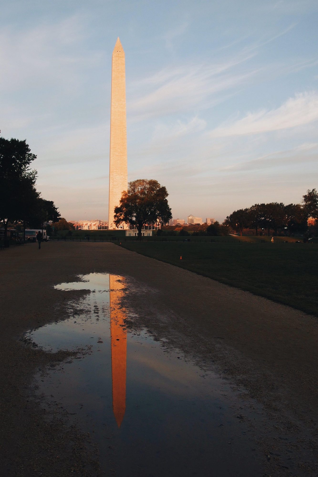 Washington DC monument reflection