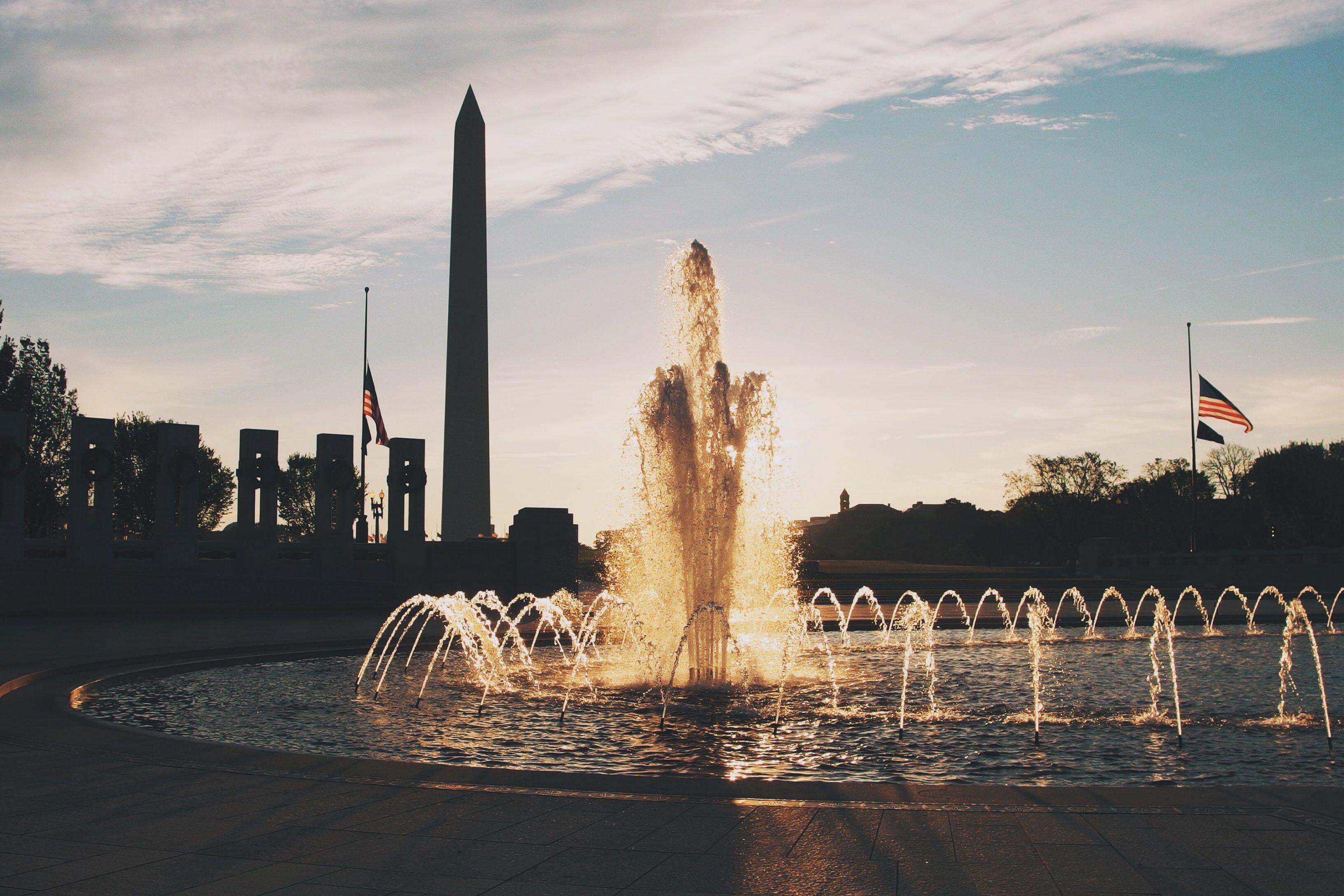 Washington DC fountain