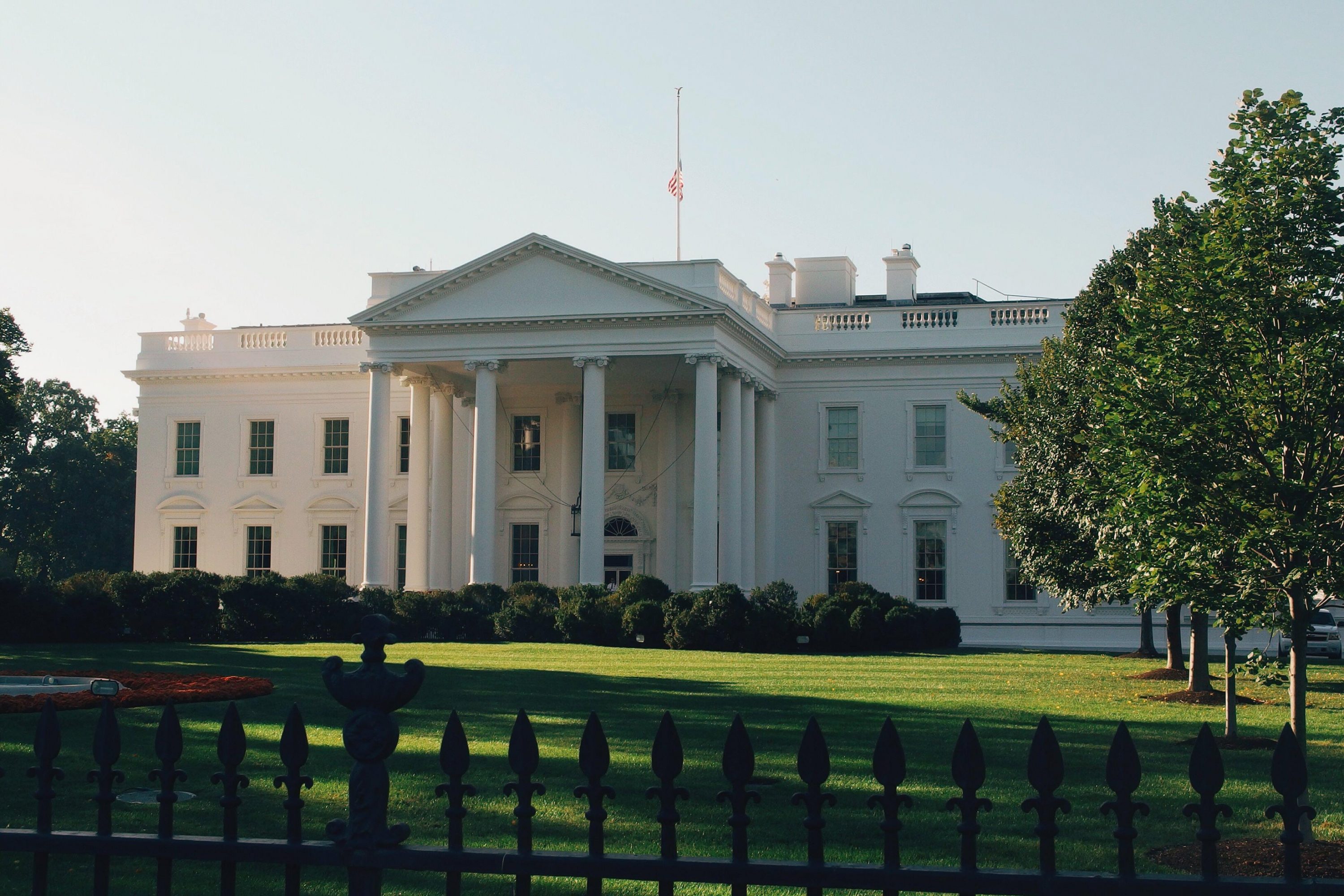 Washington DC white house front